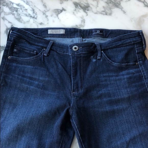 AG The Legging Ankle Super Skinny Dark Wash - Picture 1 of 3